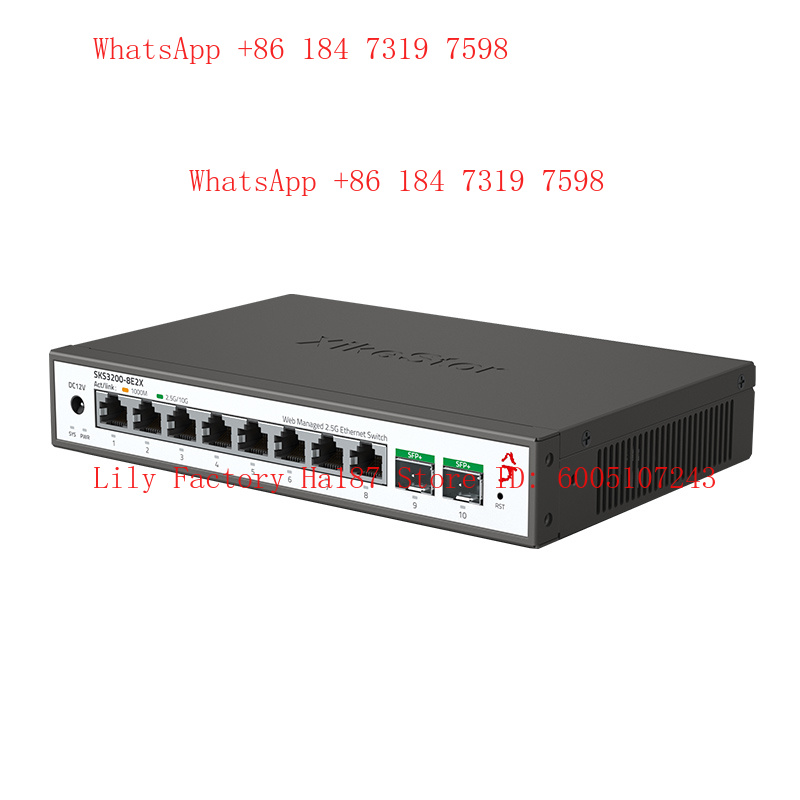 Sfp+ 10G Managed Switch 8 Port - Switch di Rete XikeStor 8*2.5G RJ45