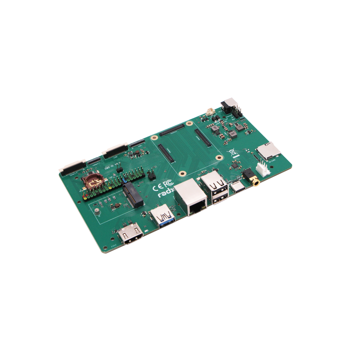 Scheda IO Radxa CM5, verifica  - Deskpi Super6C recensione e prezzo